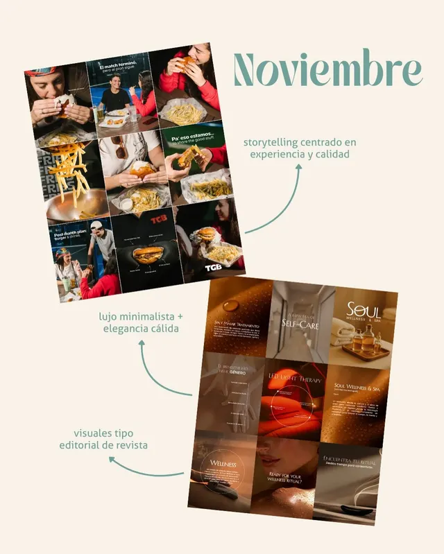 Feeds de noviembre: dos restaurantes
